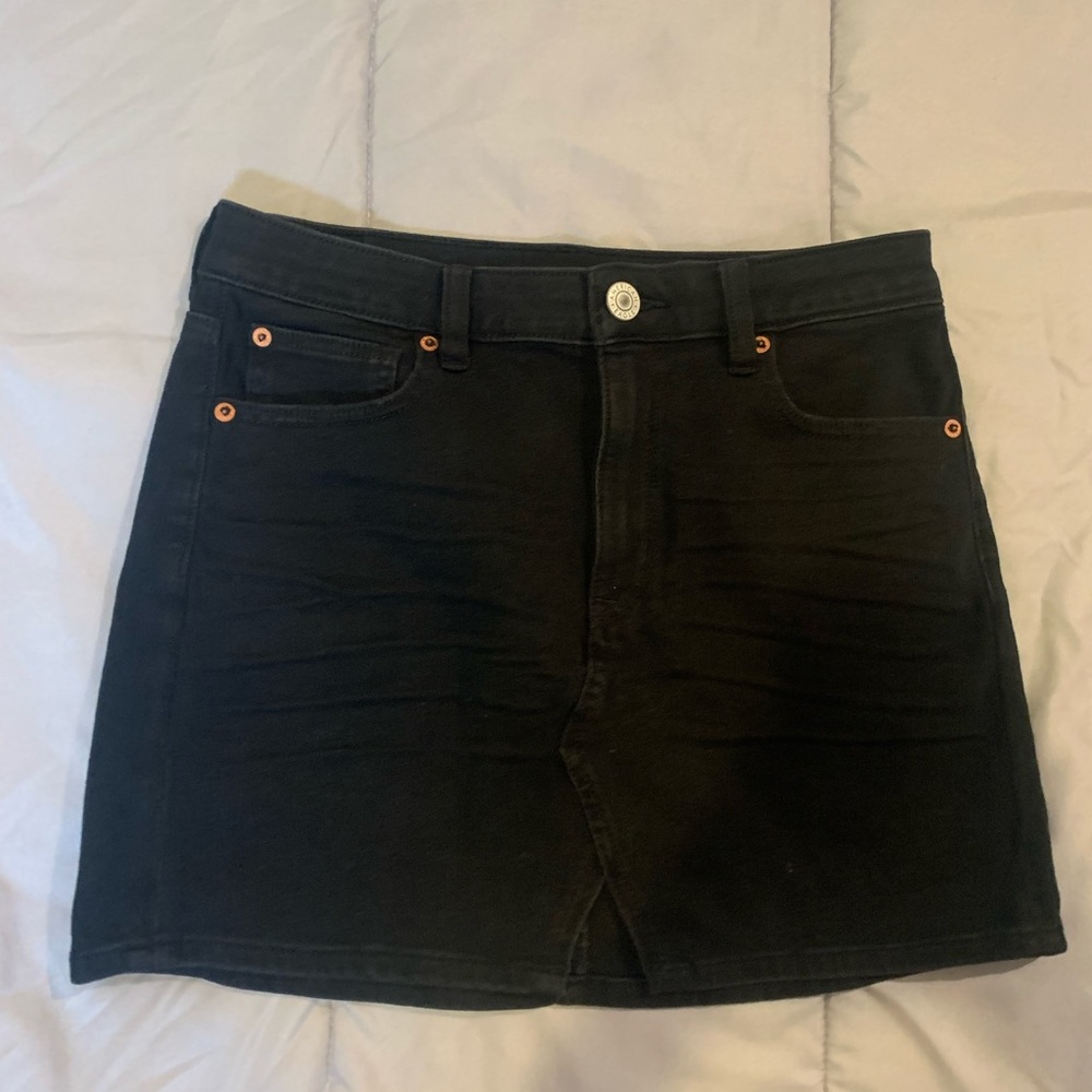 Black American eagle skirt